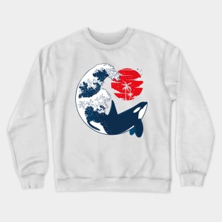 The Killer Wave Crewneck Sweatshirt